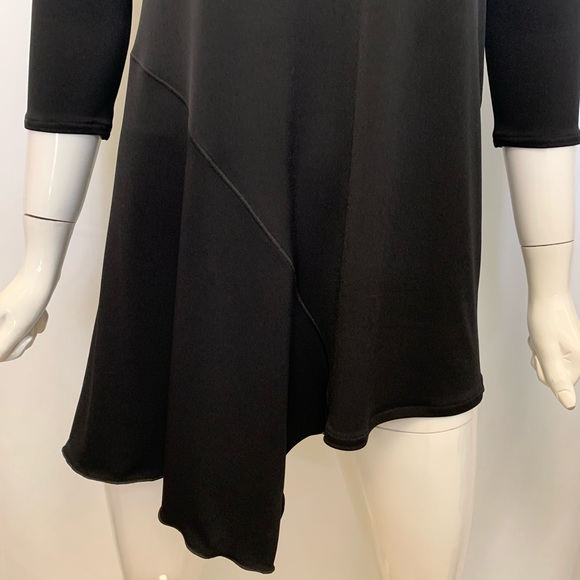 EVA VARRO SOFIA TUNIC BLACK - Picture 2 of 4